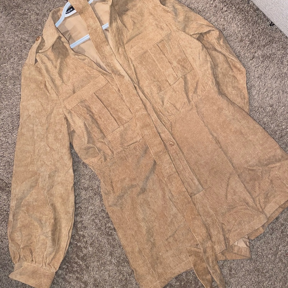 COPY - Corduroy short overalls